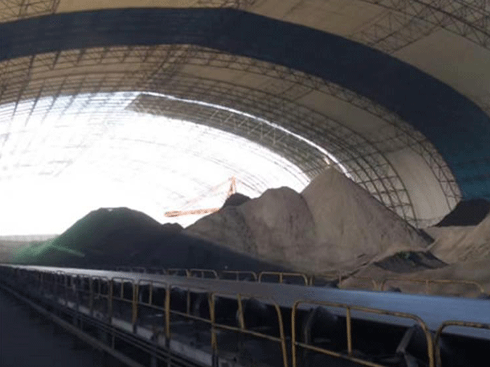 赤水煤棚料仓网架